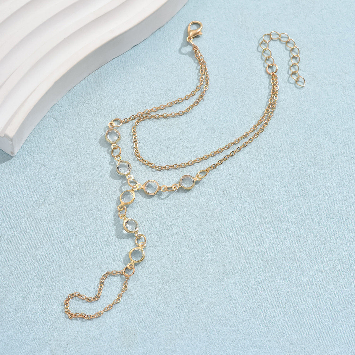 Minimalist Ring Crystal Luxury Bracelet
