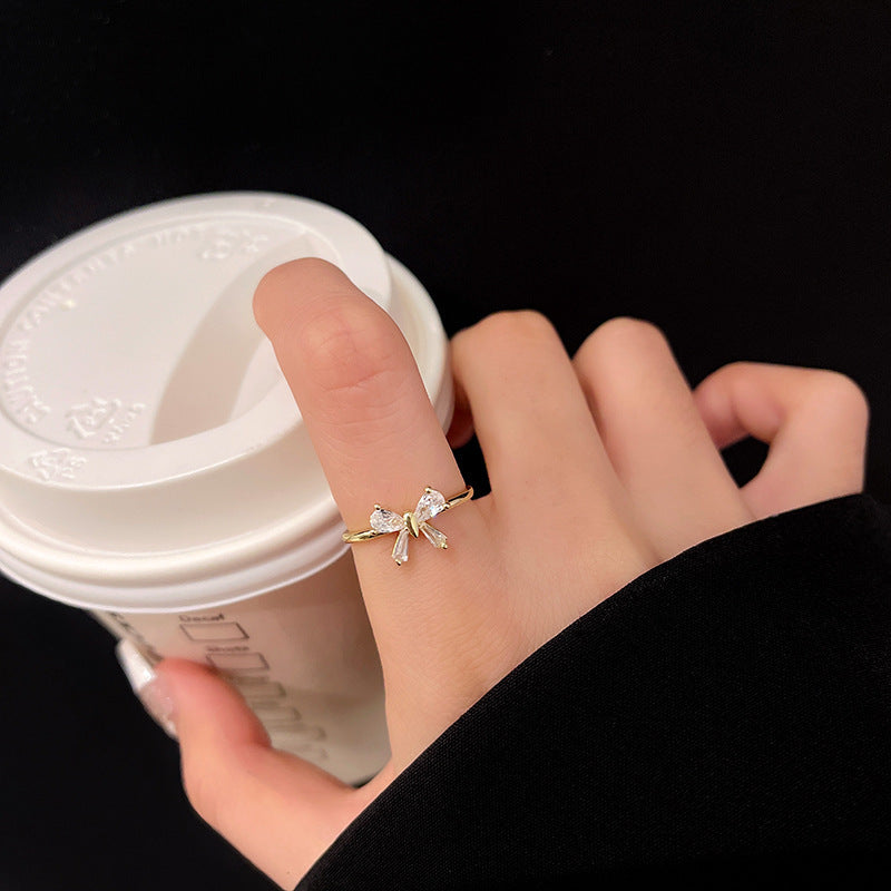 Minimalist Butterfly Ring