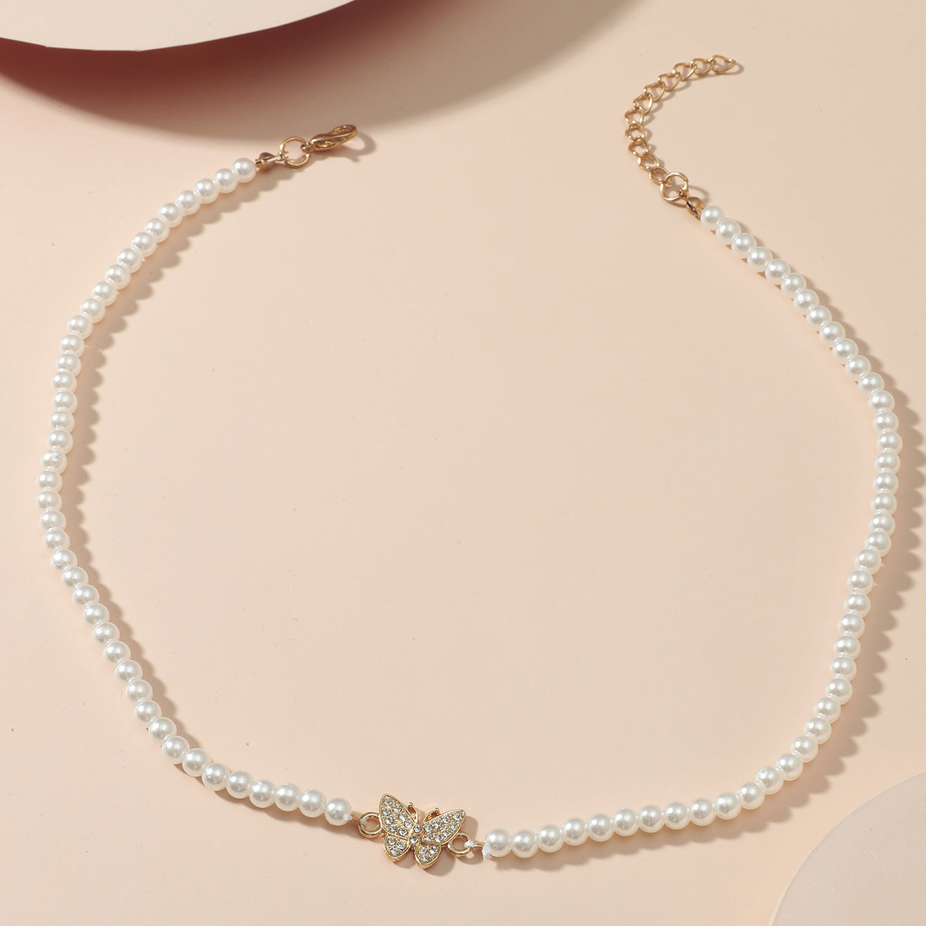 Minimalist Butterfly Pendant Necklace