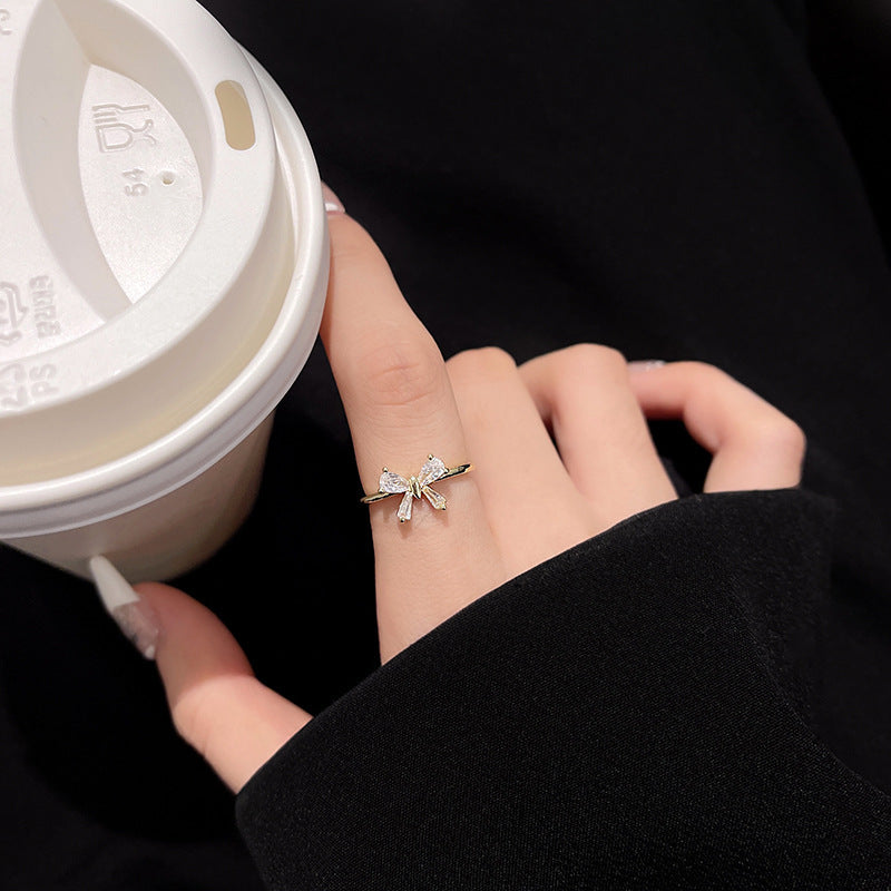 Minimalist Butterfly Ring