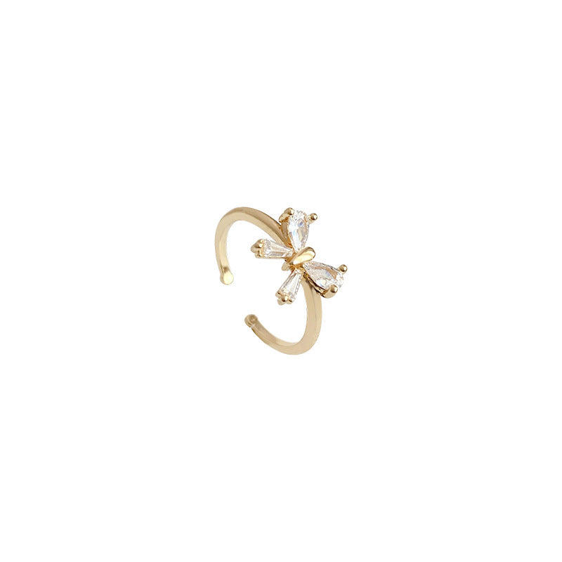 Minimalist Butterfly Ring