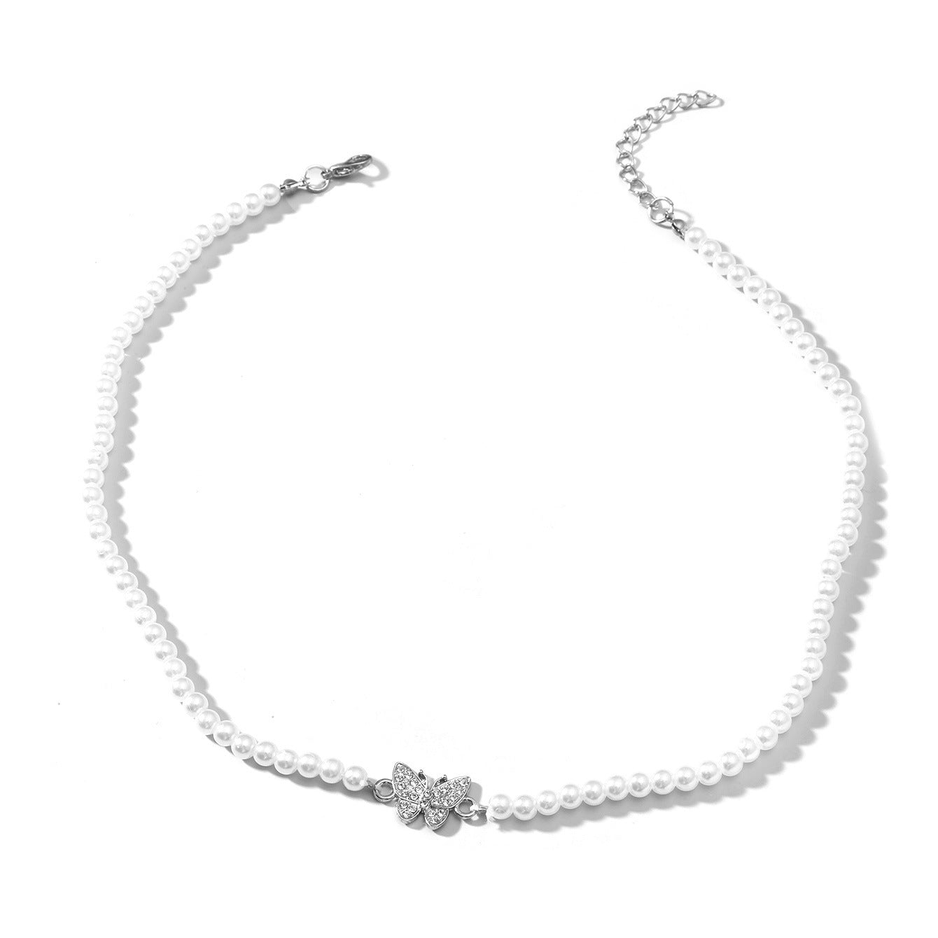 Minimalist Butterfly Pendant Necklace