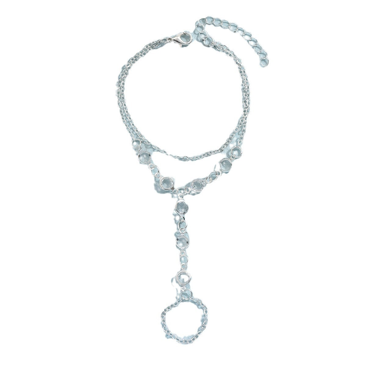 Minimalist Ring Crystal Luxury Bracelet