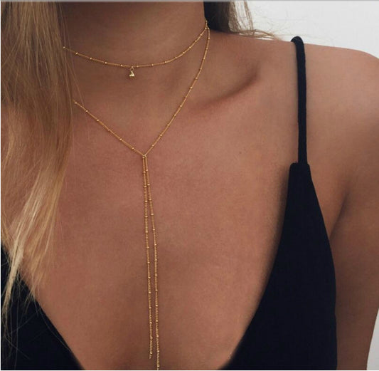 Multi-Layer Clavicle Necklace