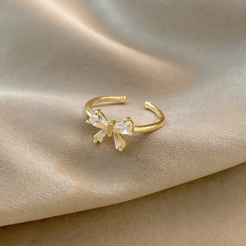 Minimalist Butterfly Ring