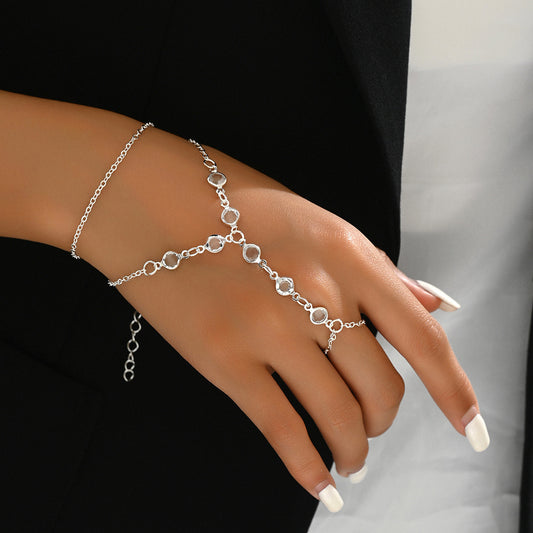 Minimalist Ring Crystal Luxury Bracelet