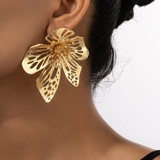 Minimalist Beautiful Flowers Earrings