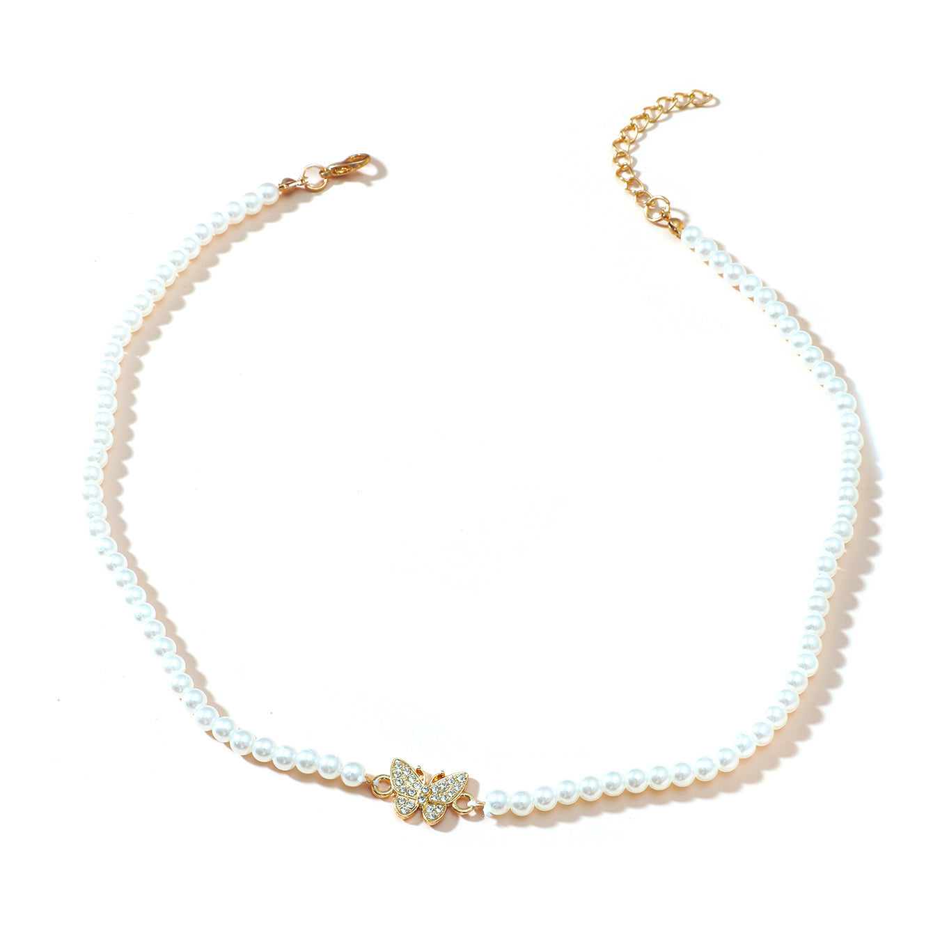 Minimalist Butterfly Pendant Necklace