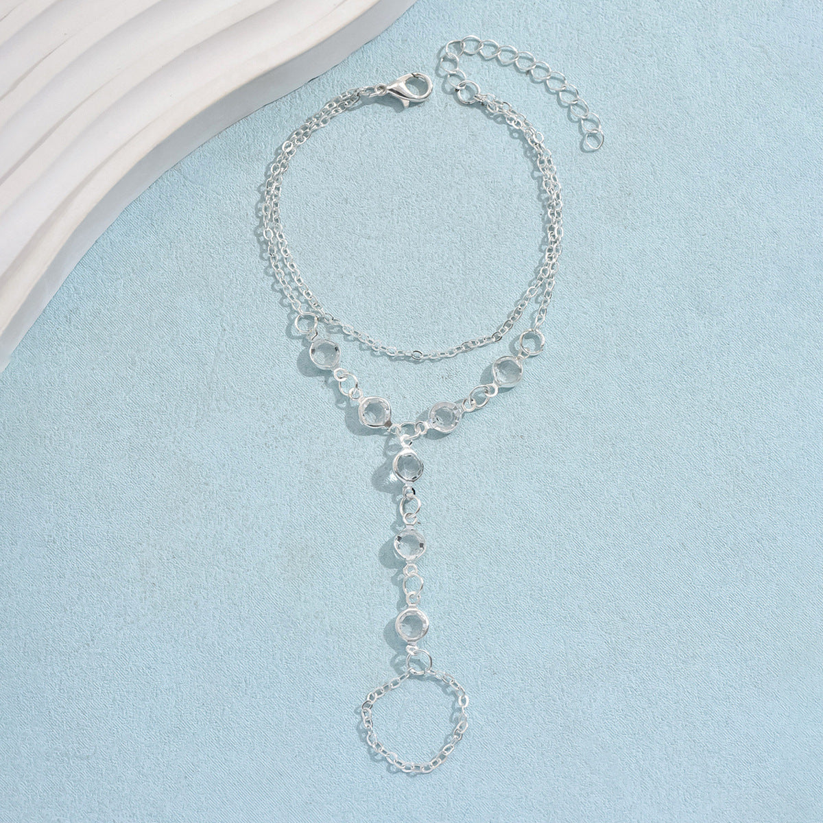 Minimalist Ring Crystal Luxury Bracelet